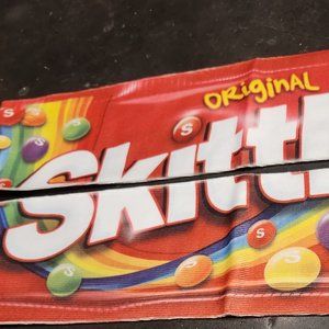 NWT unisex Red skittles candy socks one size fits all New in package